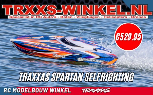 Traxxas spartan selfrighting